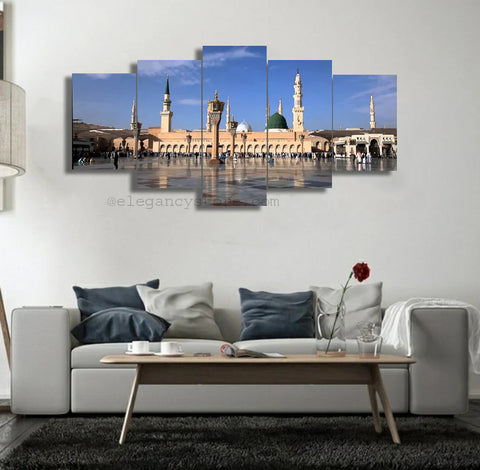 5 Pcs Islamic Wall Frame Art qr-0005