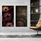 Islamic 2 Pcs Wall Frame (ed-037