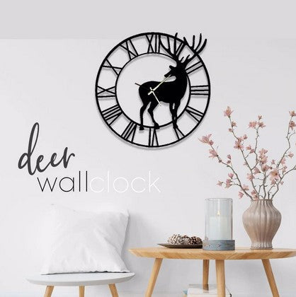 ROMAN MARKHOOR WALL CLOCK