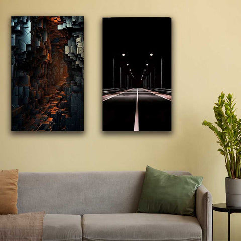 2 PCS Wall Frame Arts