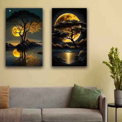 2 PCS Wall Frame Art