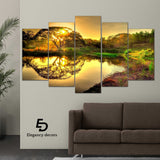 5 pcs Wall Frame Art rb-018