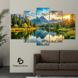 5 pcs Wall Frame Art rb-023