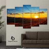 5 PCS Wall Frame Art