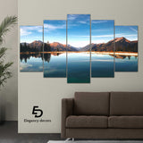 5 PCS Wall Frame Art