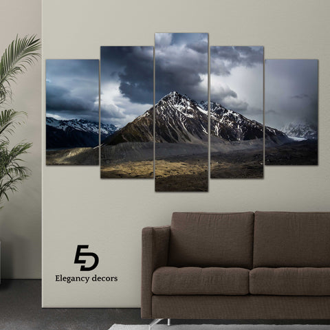 5 PCS Wall Frame Art