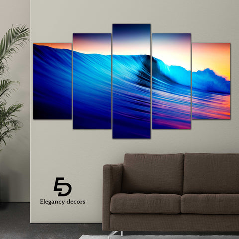 5 PCS Wall Frame Art