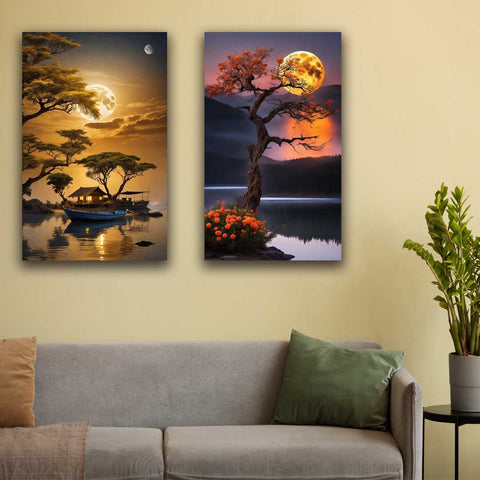 2 PCS Wall Frame Art