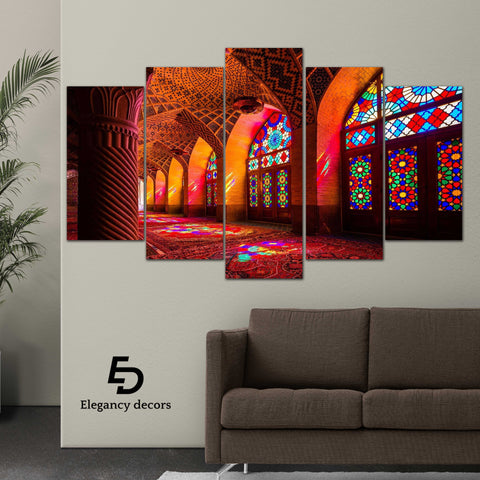 5 PCS Wall Frame Art