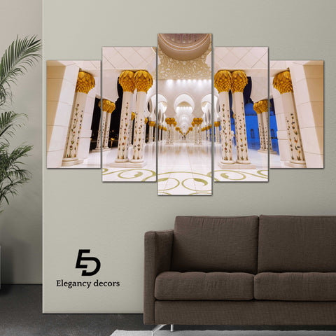 5 PCS Wall Frame Art