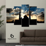 5 PCS Wall Frame Art