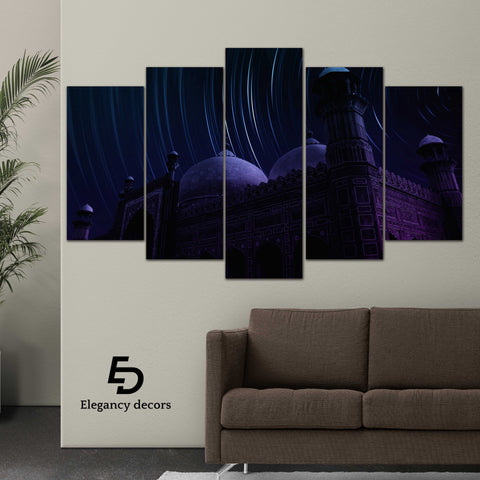 5 PCS Wall Frame Art