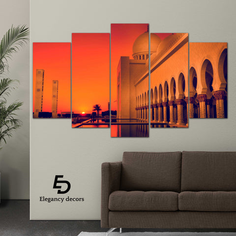 5 PCS Wall Frame Art