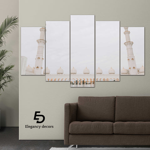 5 PCS Wall Frame Art