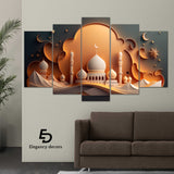 5 PCS Wall Frame Art