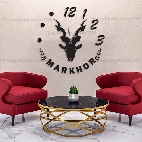 MARKHOOR CLOCK WOODEN