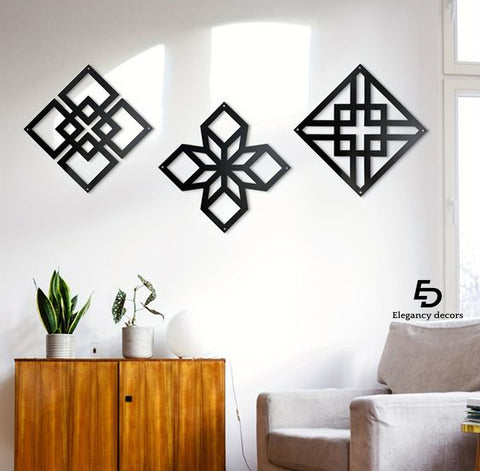 3 PCS Wall Frame Art