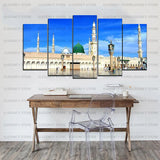 5 Pcs Islamic Wall Frame Art qr-0015