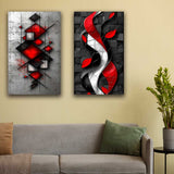 2 PCS Wall Frame Art